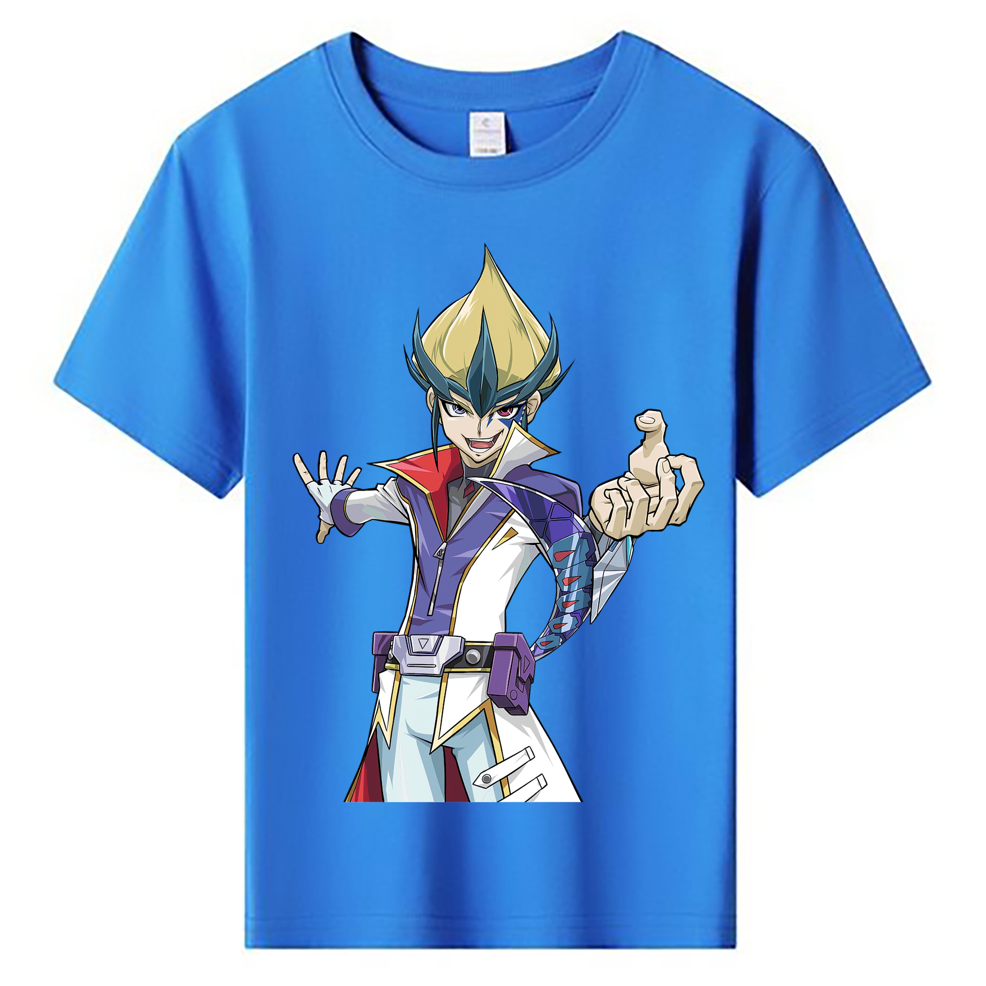 （画像用） 遊☆戯☆王 Yu-Gi-Oh! 綿100％キッズTシャツ（フロントプリント）